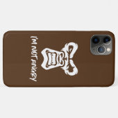 Ik ben niet boos, de aap Case-Mate iPhone case (Achterkant (horizontaal))