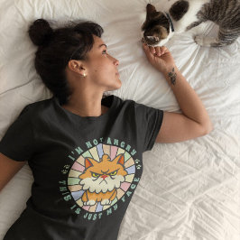 Ik ben niet boos Dit is gewoon mijn gezicht | Grap T-shirt