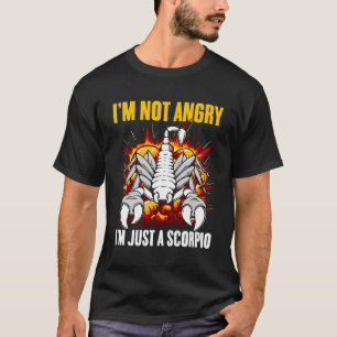Ik ben niet boos, ik ben gewoon een Schorpioen ste T-shirt
