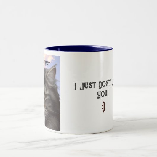 "Ik ben niet brutaal" Mok met Sarcastisch design M (Center)