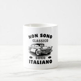 Ik ben niet Classique, ik ben Italiaans: Sono Ital Koffiemok