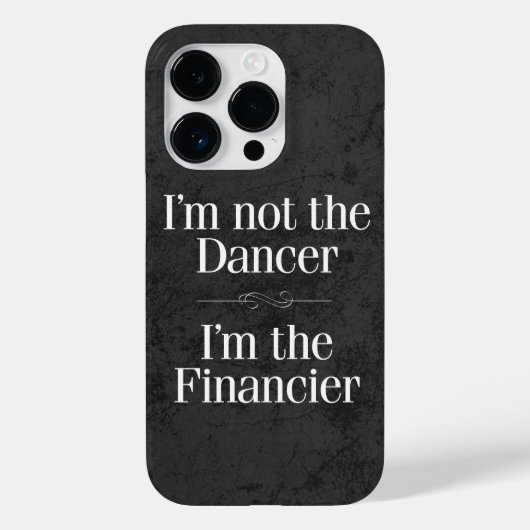 Ik ben niet de danseres Case-Mate iPhone case (Achterkant)
