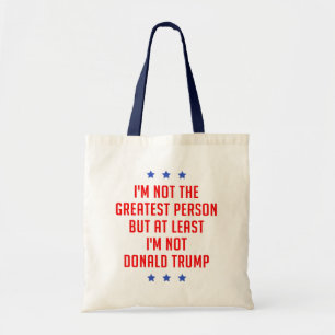 Ik ben niet de grootste persoon... tote bag