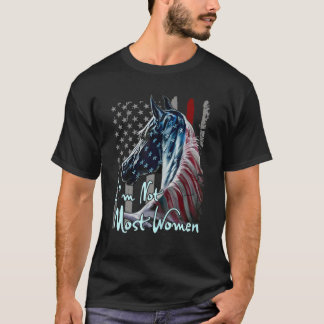 Ik ben niet de meeste vrouwelijke Amerikaanse paar T-shirt