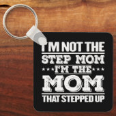 Ik ben niet de slappe moeder die ik ben. sleutelhanger (Voorkant)