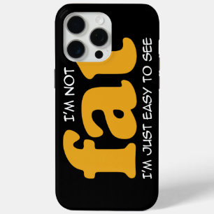 Ik ben niet dik iPhone 15 pro max hoesje