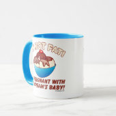 Ik ben niet dik. Ik ben zwanger van Ice Cream's ba Mok (Voorkant links)