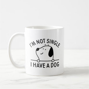 Ik ben niet eenzaam, ik heb een hond koffiemok