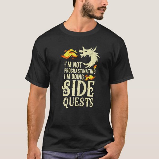 Ik ben niet erg vervelend dat ik zijdelings Quests T-shirt (Voorkant)