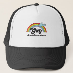 IK BEN NIET GAY, IK HOU ALLEEN RAINBOWS TRUCKER PET