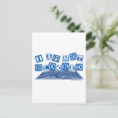 Ik ben niet geblokkeerd briefkaart (Staand voorkant)