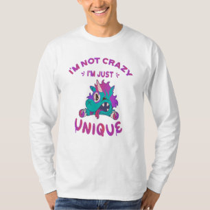 Ik ben niet gek dat ik uniek ben, Mad Unicorn T-shirt