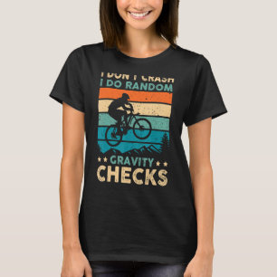 Ik ben niet gek dat ik willekeurige zwaartekrachtc t-shirt
