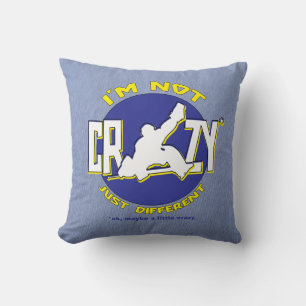Ik ben niet gek Hockey Goalie Pillow Kussen