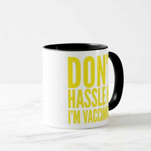 IK BEN NIET GESCHIKT DAT IK VACCINATED BEN MOK (Voorkant rechts)