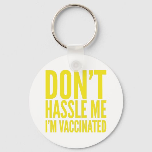 IK BEN NIET GESCHIKT DAT IK VACCINATED BEN SLEUTELHANGER (Voorkant)