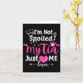 Ik ben niet geslaagd Mijn Tia houdt gewoon van mij Kaart (Gele Bloem)