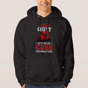 Ik ben niet gestopt, maar ik kan de hele tijd vrac hoodie