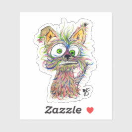 Ik ben niet gestrest! sticker