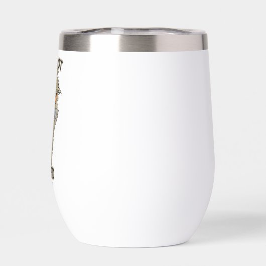 Ik ben niet gewijd aan Funny Emu Pun (Achterkant)