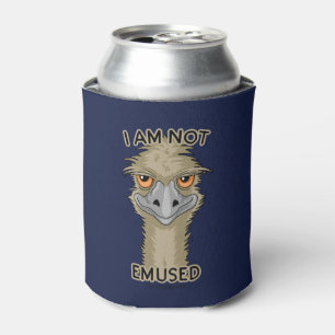 Ik ben niet gewijd aan Funny Emu Pun Blikjeskoeler