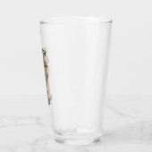Ik ben niet gewijd aan Funny Emu Pun Glas (Links)