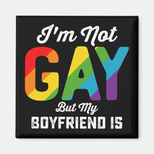 Ik ben niet homoseksueel, maar mijn vriend is grap magneet