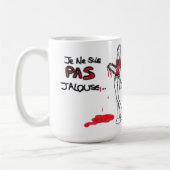 Ik ben niet jaloers - koffiemok (Links)