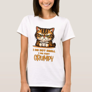Ik ben niet klein - Grappige Chagrijnige Schattige T-shirt