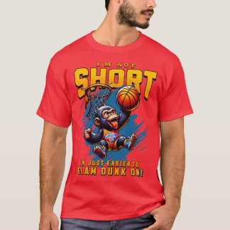 Ik ben niet klein, ik ben gewoon makkelijker te sm t-shirt