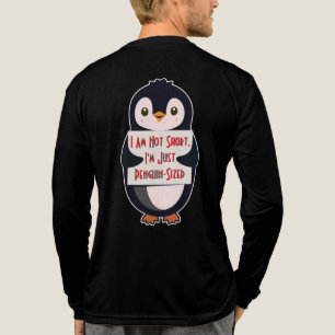 Ik ben niet klein, ik ben gewoon pinguïn-groot Tri-Blend shirt