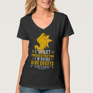 Ik ben niet koppig.. ik doe zijdelings Quests Game T-shirt