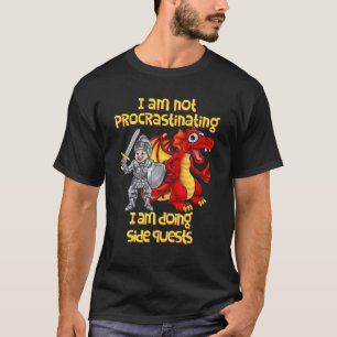 Ik ben niet koppig.. ik doe zijdelings Quests RPG T-shirt
