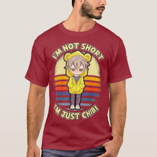 Ik ben niet kort, alleen Chibi Kawaii Anime Lover T-shirt