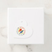 Ik ben niet kort, maar je bent gewoon groot bedankjes labels (In situ)