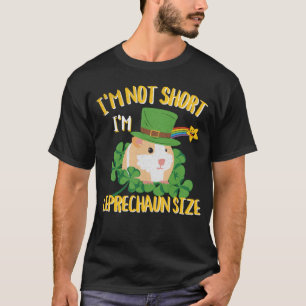 Ik ben niet korter dan Leprechaun Size Guinee Desi T-shirt