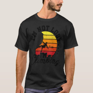 Ik ben niet kwijt dat ik Boulder Rock klim Bou ben T-shirt