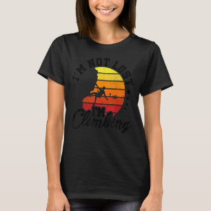 Ik ben niet kwijt dat ik Boulder Rock klim Bou ben T-shirt