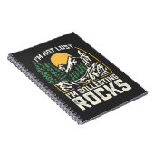 Ik ben niet kwijt dat ik Rocks verzamel Notitieboek (Rechterzijde)