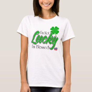 Ik ben niet Lucky, ik ben verdorven. Irish T-shirt