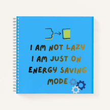 Ik ben niet lui Energiebesparende modus Spiraal No