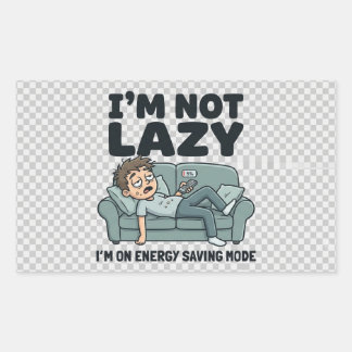 Ik Ben Niet Lui Funny Meme Sticker