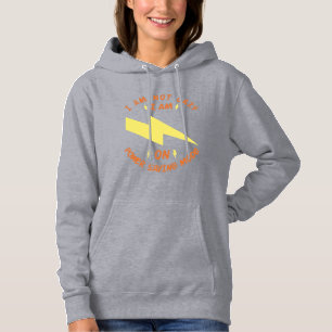 Ik ben niet lui, ik zit in de energiebesparende mo hoodie