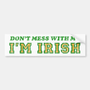 IK BEN NIET MEER, IK BEN IRISH BUMPERSTICKER