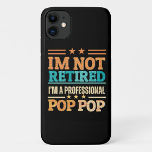 Ik ben niet met pensioen ik ben professionele opa iPhone 11 hoesje