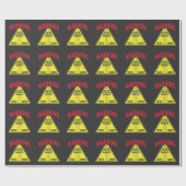 Ik ben niet mijn tegenstander van racismebestrijdi cadeaupapier (Vlak)