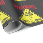 Ik ben niet mijn tegenstander van racismebestrijdi cadeaupapier (Rol Hoek)