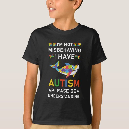 Ik ben niet misleid dat ik autisme heb - Autistisc T-shirt (Voorkant)