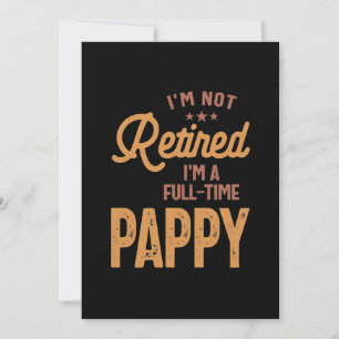 Ik ben niet moe, ik ben een voltijdse papaver. bedankkaart