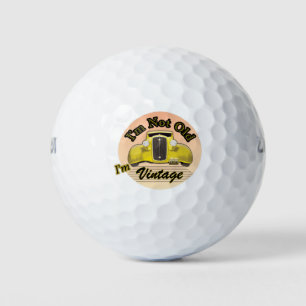 "Ik ben niet oud"...grappig Golf Balls Golfballen